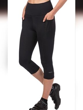 Terry Bicycles Holder Hi Rise Cycling Capris Size Large